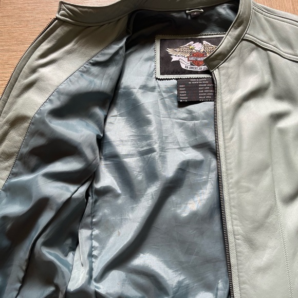 limited edition harley davidson leather jacket - Picture 11 of 11